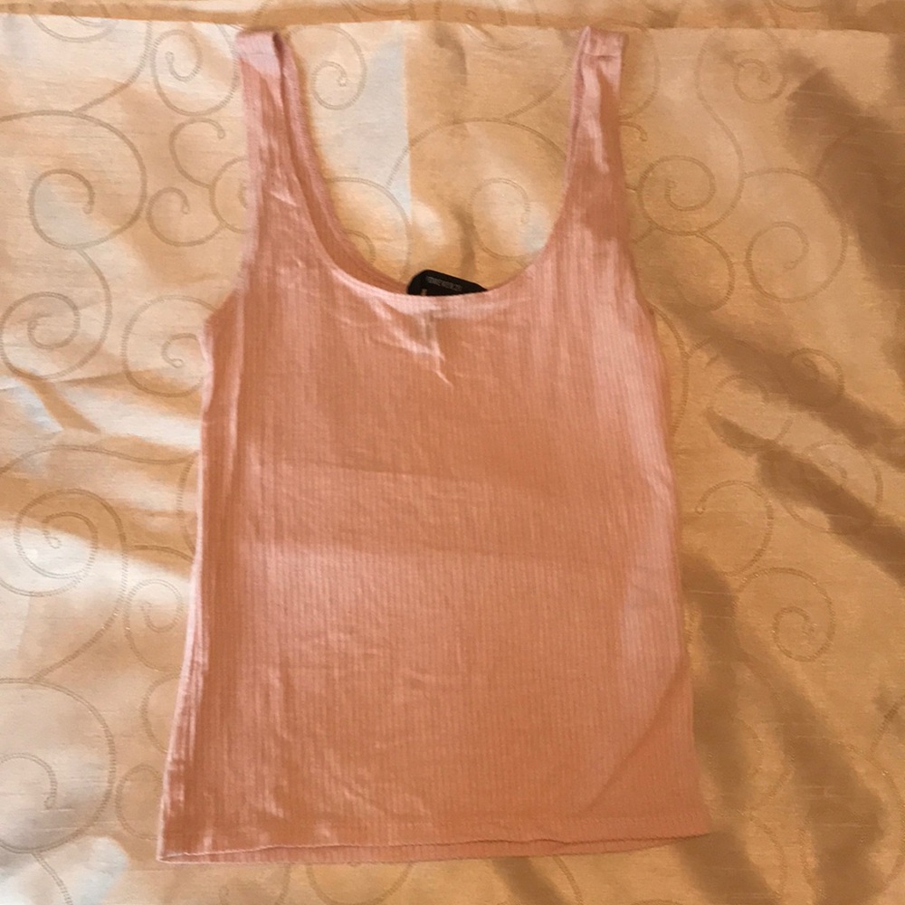 Crop tank, ribbed
